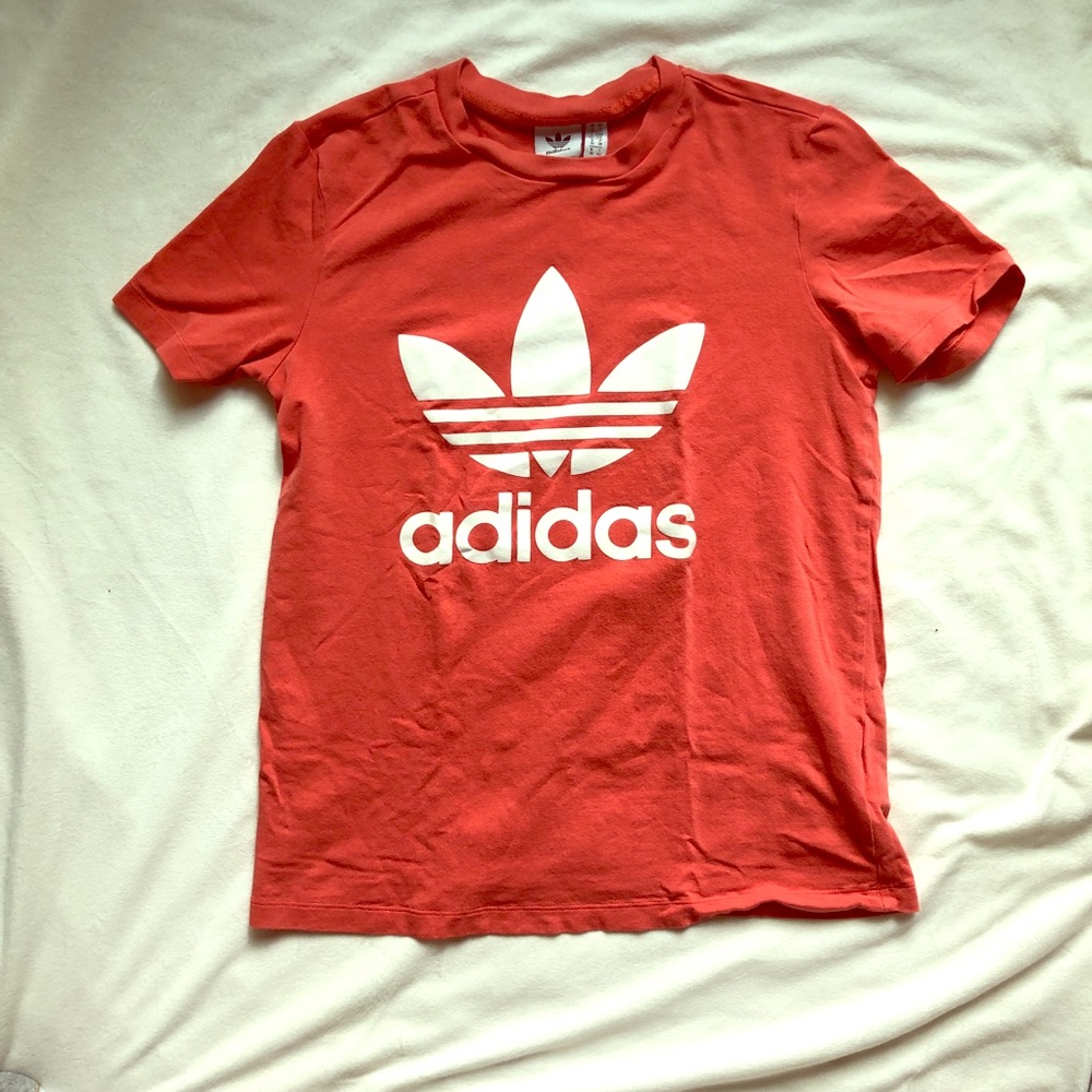 2 for $30!!! Coral Adidas Tee✨